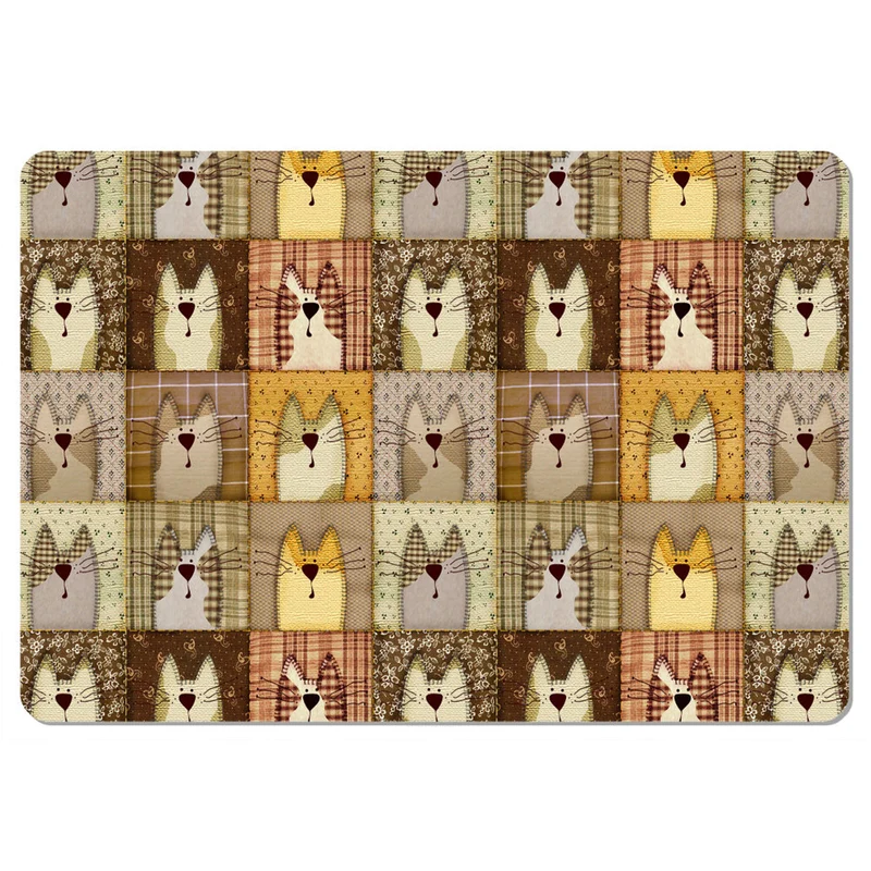 Bertoni, Tappetino da scrivania per tastiera e mouse, in feltro, 50x70 cm, Pexeso Beige