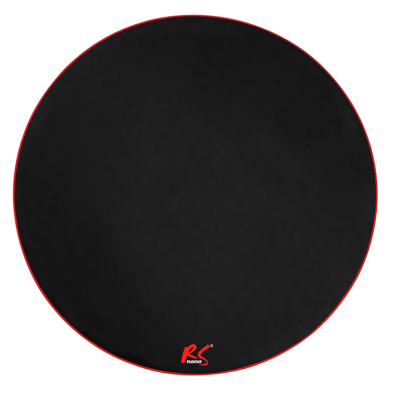 Tappetino gaming per sedia, NanoRS, rotondo, diametro 100 cm, Protezione pavimenti, RS172