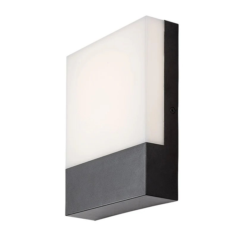 Lampada Rabalux, da esterno, a parete, LED 10W, IP44, nero, Gimone
