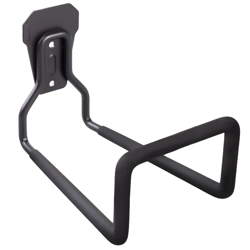 Staffa da parete per garage in acciaio per pneumatici attrezzi scala tubi biciclette max 35kg