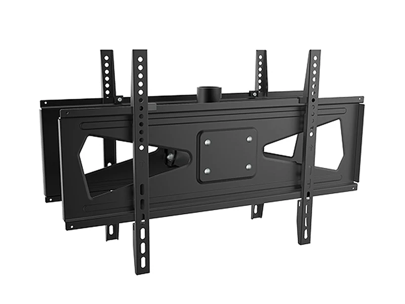 Maclean MC-703 Staffa per due TV anteriore / posteriore 23-75 "50kg universale nero max vesa 600x400