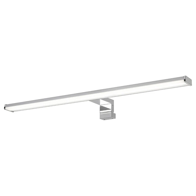 Lampada da bagno Rabalux, 8W LED, IP44, design cromato, Levon