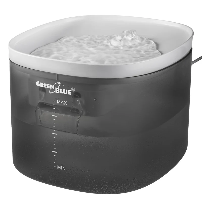 GreenBlue distributore automatico di acqua / abbeveratoio per animali domestici, 3L, USB 5V1A, GB392
