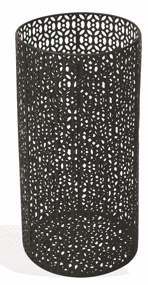 Portaombrelli in Ferro Battuto Ø26 cm Soriani Nero