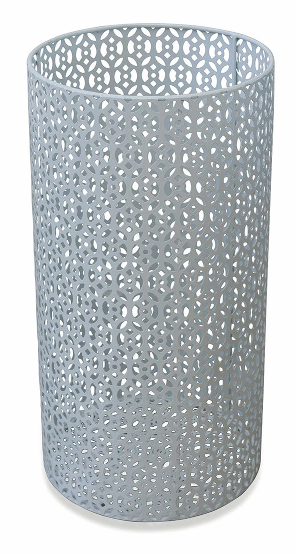 Portaombrelli in Ferro Battuto Ø26 cm Soriani Bianco