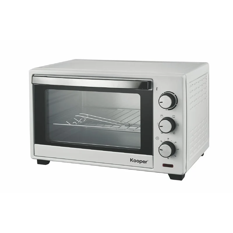 Forno Fornetto Elettrico Ventilato 38 Litri 1600W Kooper Texas 38 Bianco